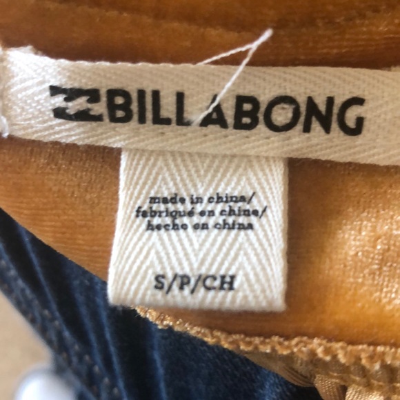 Billabong Golden /mustard summer wrap dress - Picture 3 of 3